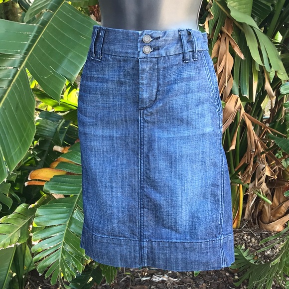 GAP Skirts Gap 969 Limited Edition Denim Skirt Poshmark